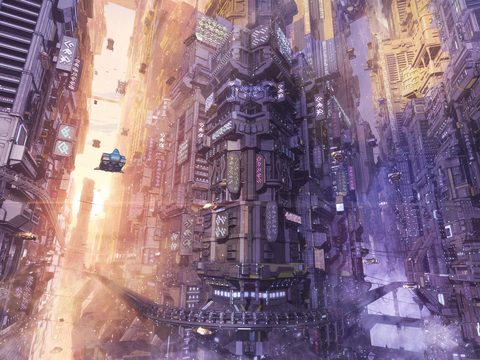 Scifi Science Fiction Spaceship