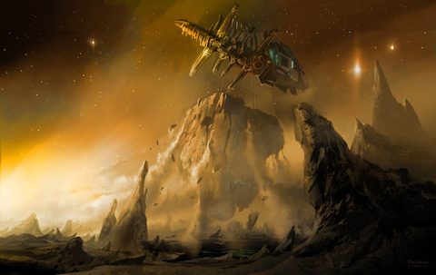 Scifi Science Fiction Spaceship