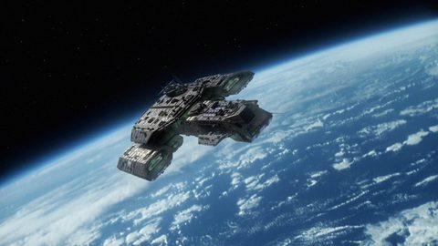 Scifi Science Fiction Spaceship