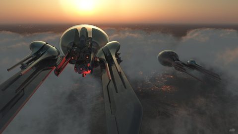 Scifi Science Fiction Spaceship