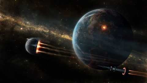 Scifi Science Fiction Spaceship