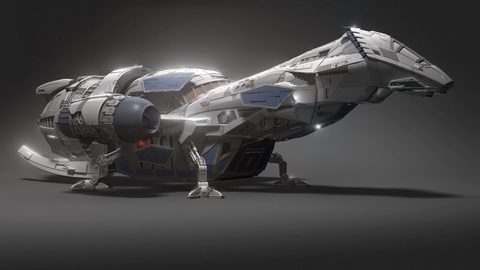 Scifi Science Fiction Spaceship