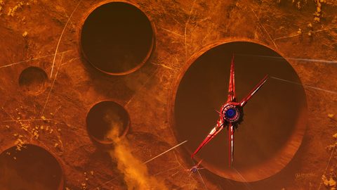 Scifi Science Fiction Spaceship