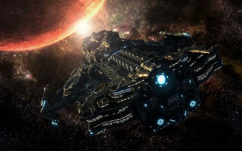 Scifi Science Fiction Spaceship