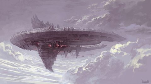 Scifi Science Fiction Spaceship