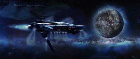 Scifi Science Fiction Spaceship