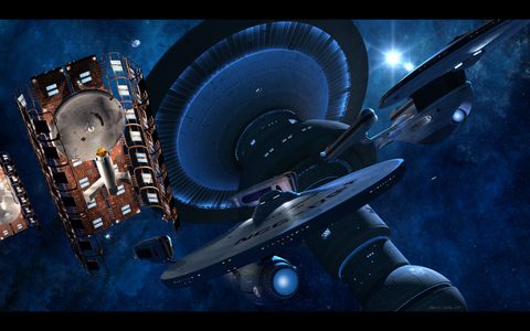 Scifi Science Fiction Spaceship