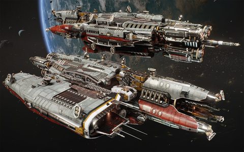 Scifi Science Fiction Spaceship