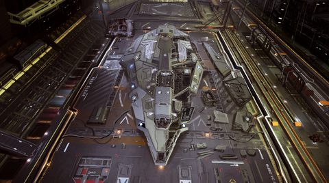 Scifi Science Fiction Spaceship