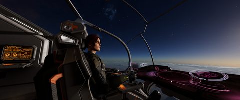 Scifi Science Fiction Spaceship