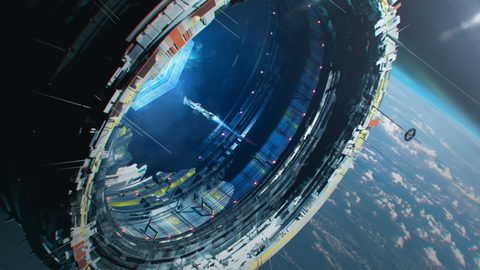 Scifi Science Fiction Spaceship