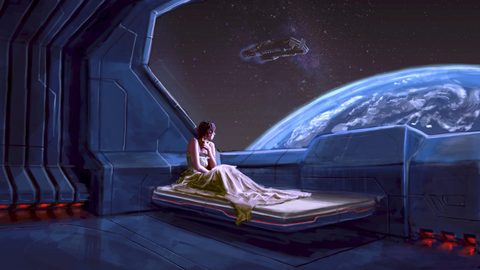 Scifi Science Fiction Spaceship