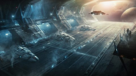 Scifi Science Fiction Spaceship