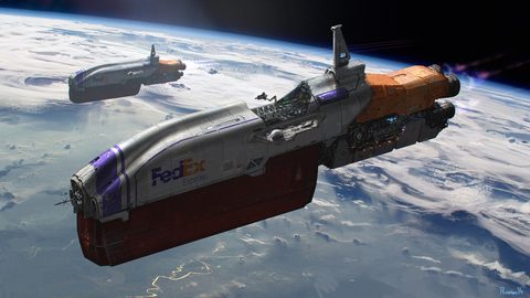 Scifi Science Fiction Spaceship