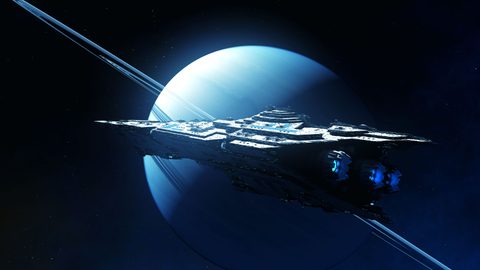 Scifi Science Fiction Spaceship