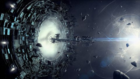 Scifi Science Fiction Spaceship