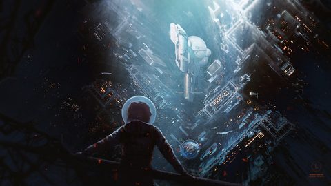 Scifi Science Fiction Spaceship