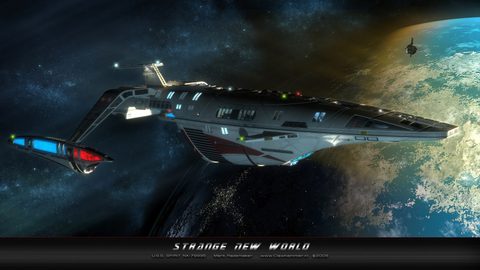 Scifi Science Fiction Spaceship
