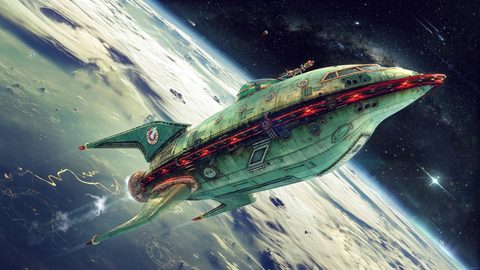 Scifi Science Fiction Spaceship