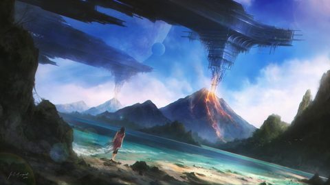 Scifi Science Fiction Spaceship