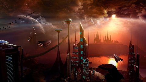 Scifi Science Fiction Spaceship