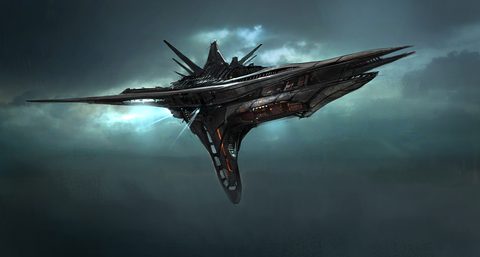 Scifi Science Fiction Spaceship