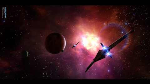 Scifi Science Fiction Spaceship