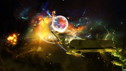 Scifi Science Fiction Spaceship