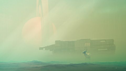 Scifi Science Fiction Spaceship