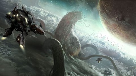 Scifi Science Fiction Spaceship
