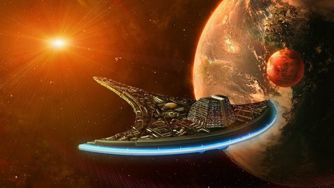 Scifi Science Fiction Spaceship