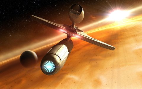 Scifi Science Fiction Spaceship