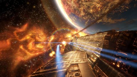 Scifi Science Fiction Spaceship