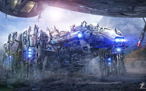 Scifi Science Fiction Spaceship
