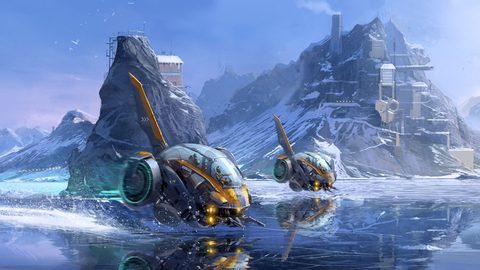 Scifi Science Fiction Spaceship