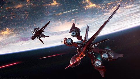 Scifi Science Fiction Spaceship