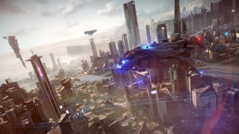 Scifi Science Fiction Spaceship