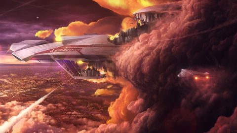 Scifi Science Fiction Spaceship