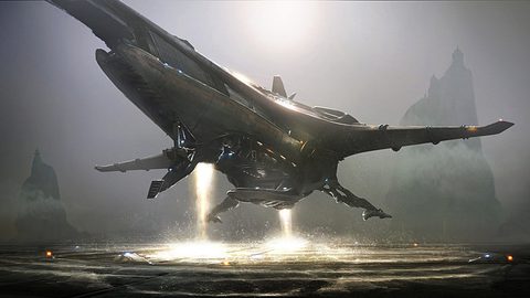 Scifi Science Fiction Spaceship