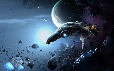 Scifi Science Fiction Spaceship