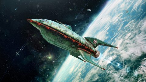 Scifi Science Fiction Spaceship