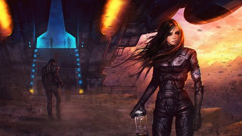 Scifi Science Fiction Spaceship