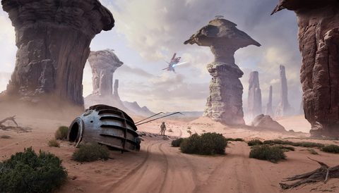 Scifi Science Fiction Spaceship