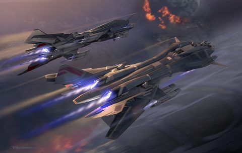 Scifi Science Fiction Spaceship