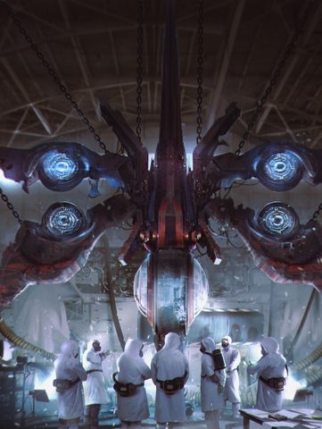 Scifi Science Fiction Spaceship