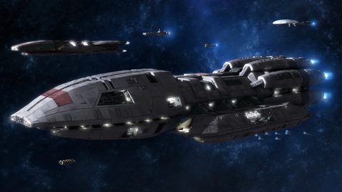 Scifi Science Fiction Spaceship