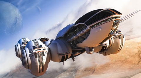 Scifi Science Fiction Spaceship