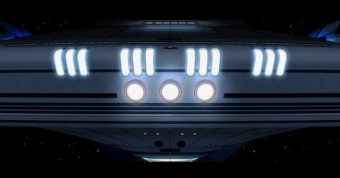 Scifi Science Fiction Spaceship