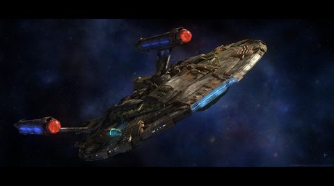 Scifi Science Fiction Spaceship