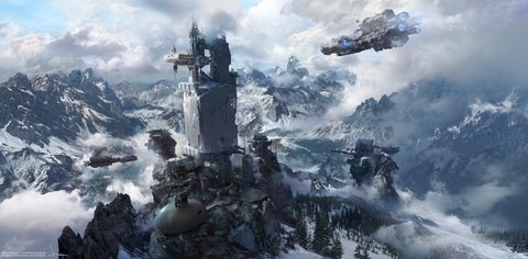 Scifi Science Fiction Spaceship